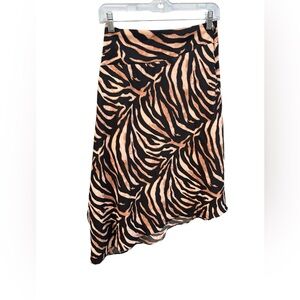 Veronica M leopard skirt